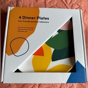 Anthropologie — Eco-friendly Bamboo Dinner Plates - Multicolor POKETO - SOLD OUT